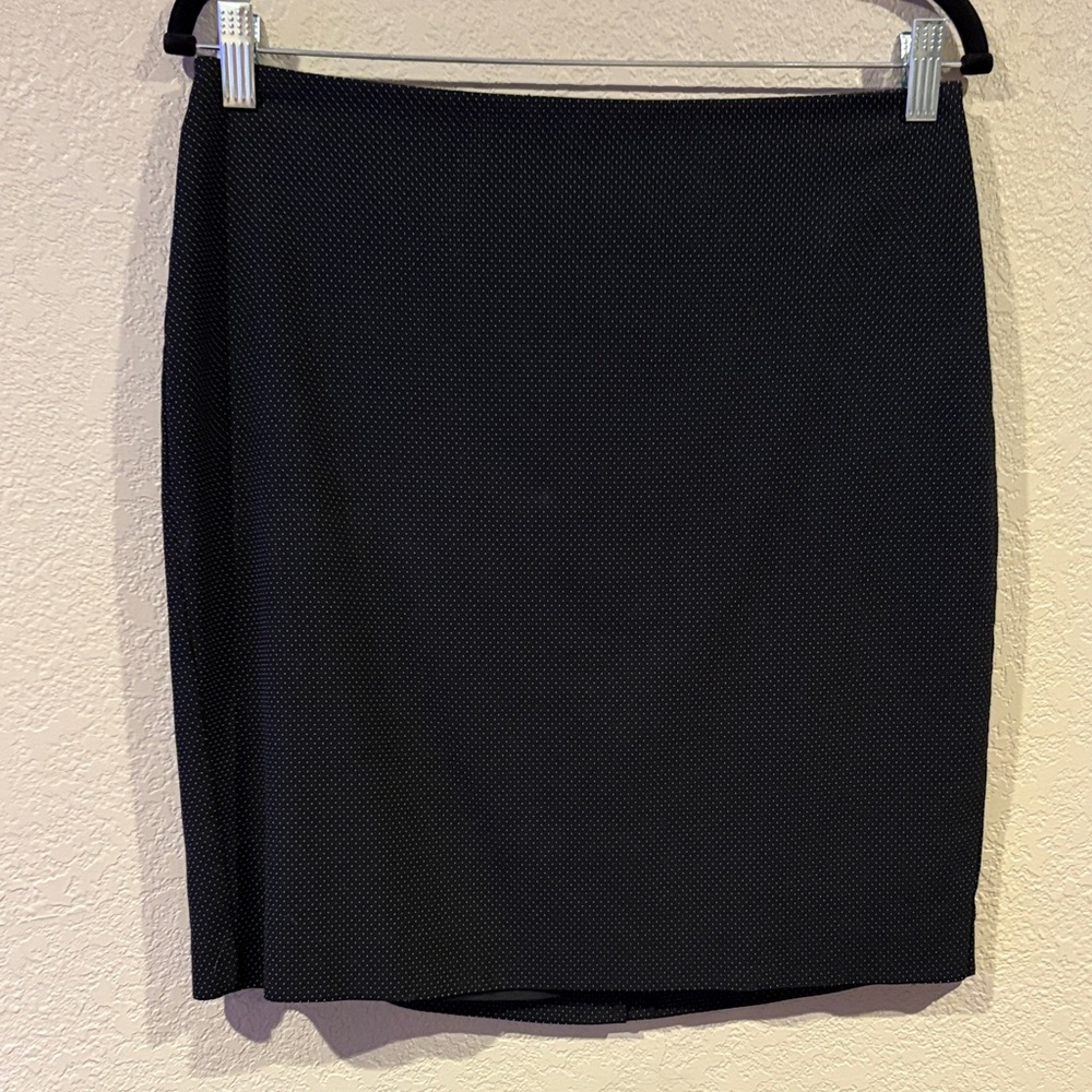 Banana Republic Textured Black Skirt